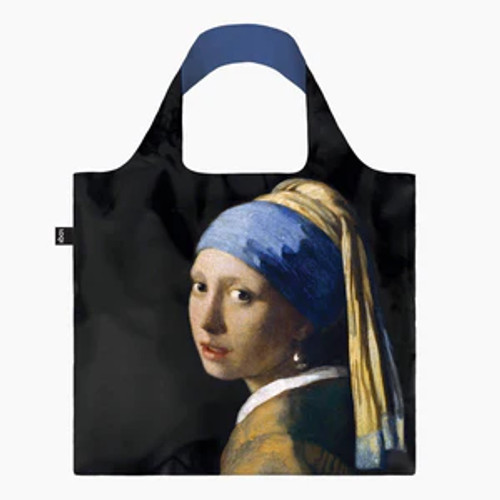 Johannes Vermeer Girl with a Pearl Earring - Recycled Bag