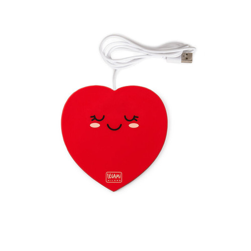 WARM IT UP - USB MUG WARMER - HEART - PACK OF 3