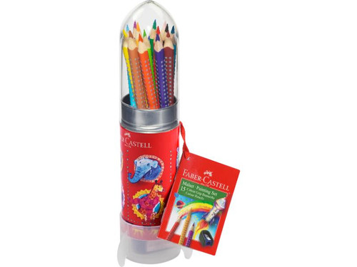 Faber-Castell Colour Grip Rocket Painting & Drawing Set