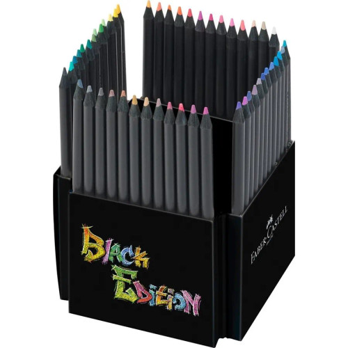 Faber-Castell Colour Pencils Black Edition - Pack of 50