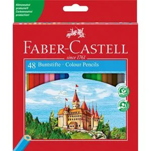 Faber-Castell Colour pencil hexagonal - Pack of 48