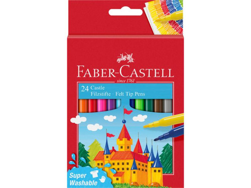 Faber-Castell Fibre-tip pens - Pack of 24