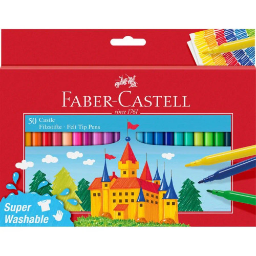 Faber-Castell Fibre-tip pens - pack of 50