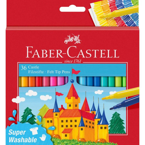 Faber-Castell Fibre-tip pen - Pack of 36
