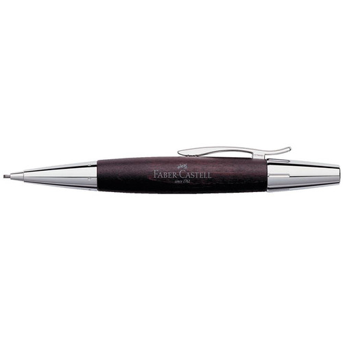 Faber-Castell Propelling pencil e-motion pearw/chr dark br