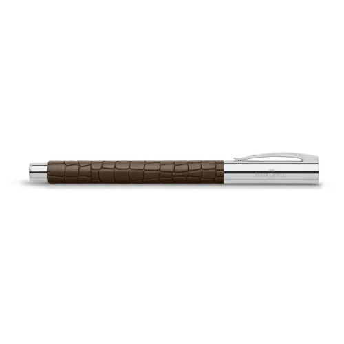 Faber-Castell Fountain pen Ambition 3D Croco Brown M