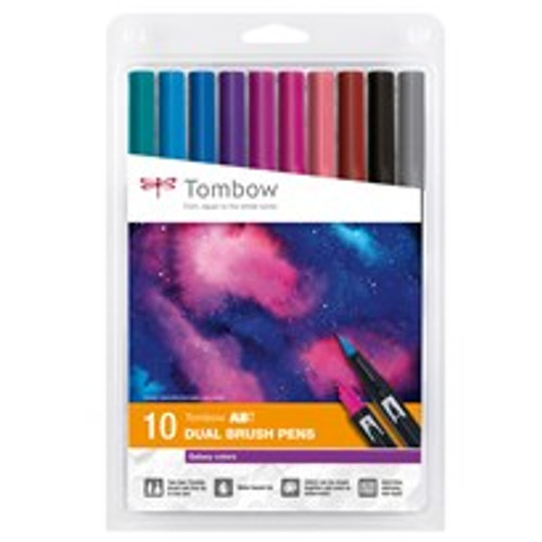Tombow ABT Set of 10 Galaxy Colours