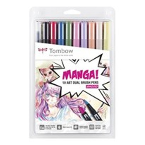 Tombow ABT Set of 10 Manga Shojo