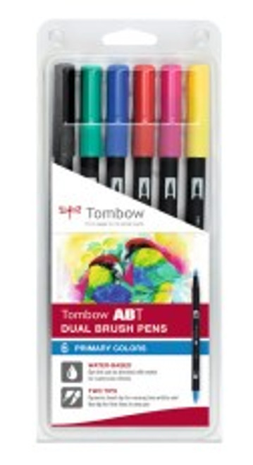 Tombow ABT Set of 6 Primary Colours
