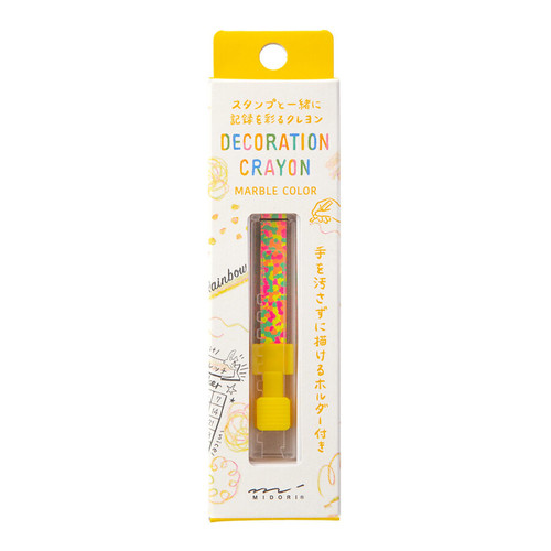 Midori Decoration Crayon - Flower Garden