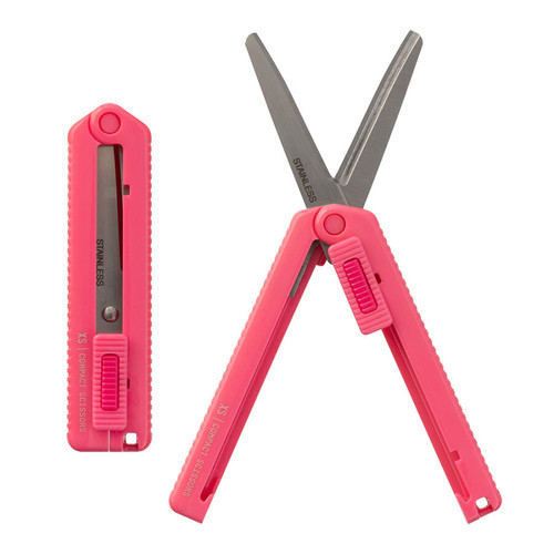 Midori XS Compact Scissors - Pink