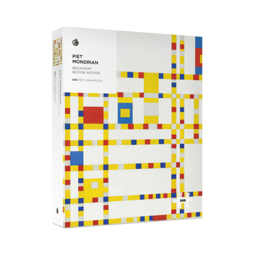 Piet Mondrian: Broadway Boogie Woogie 500-Piece Jigsaw Puzzle