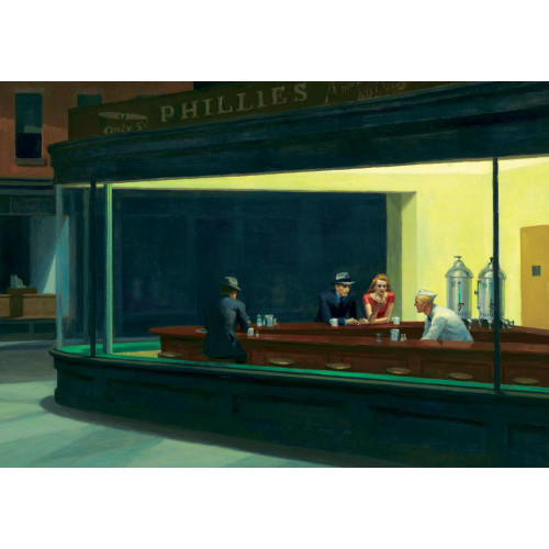 Edward Hopper: Nighthawks Notecard