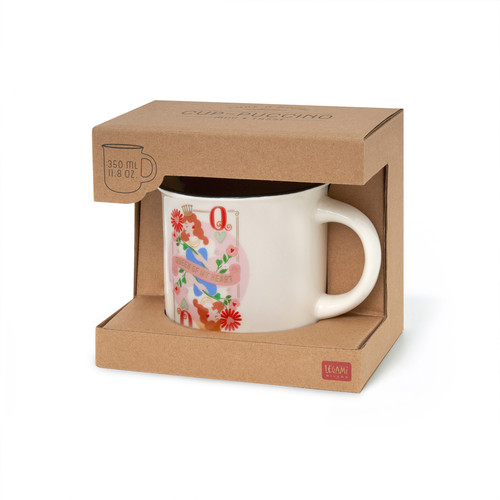 NEW BONE CHINA PORCELAIN MUG - CUP-PUCCINO - KING