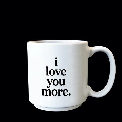 E344 mini mug - i love you more (ea)