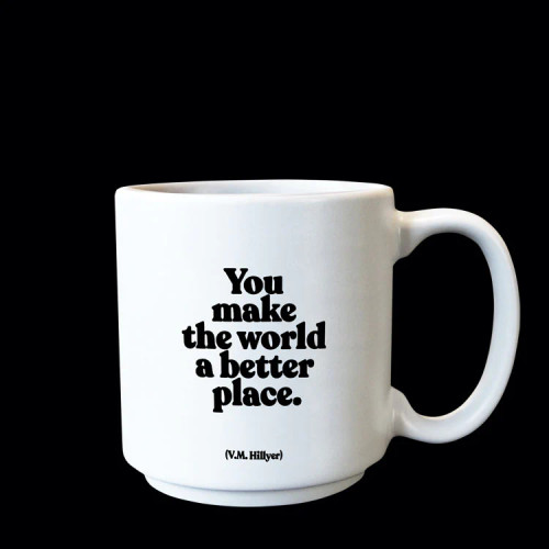 E346 mini mug - you make the world (ea)