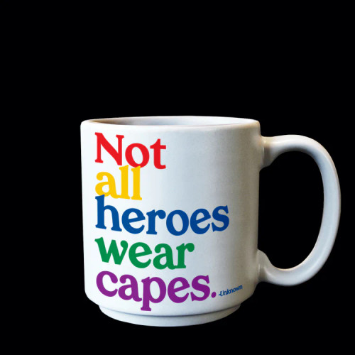 ED329 mini mug - not all heroes (ea)