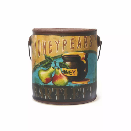 FF 71-20OZ-LARGE FARM FRESH CERAMIC JAR Honey Pear Cider