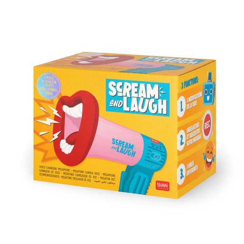VOICE-CHANGING MEGAPHONE - SCREAM AND LAUGH