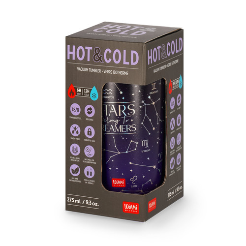 VACUUM TUMBLER - HOT & COLD - TUMBLER - STARS