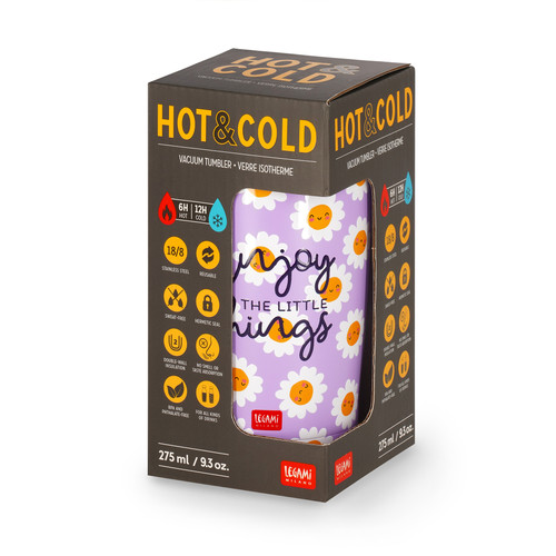 VACUUM TUMBLER - HOT & COLD - TUMBLER - DAISY