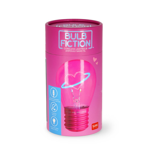 LIGHTBULB-SHAPED TABLE LAMP - BULB FICTION - PLANET HEART