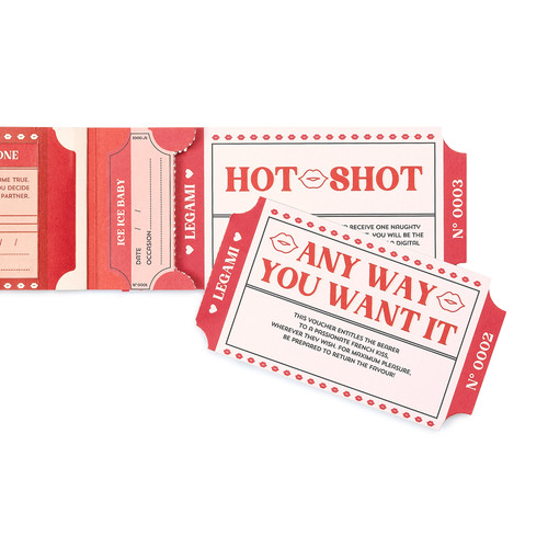 BOOK OF 24 VOUCHERS - SEX VOUCHERS - EN - SPICY