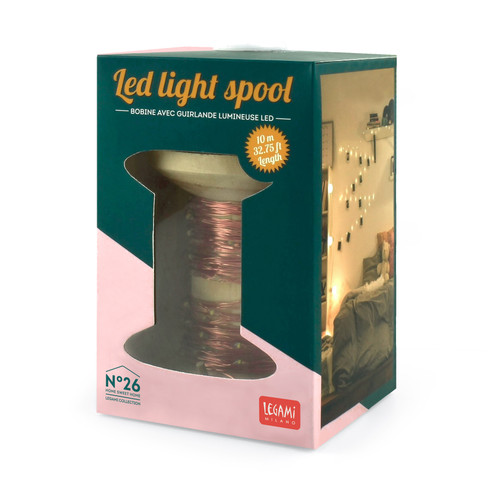 STRING OF LIGHTS ON SPOOL