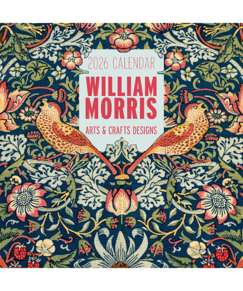 William Morris: Arts & Crafts Designs - 2026 Wall Calendar