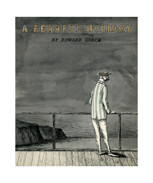 Edward Gorey: A Fearful Holiday Postcard