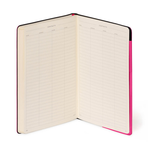 LINED NOTEBOOK - MY NOTEBOOK - LARGE - RASPBERRY