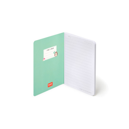 LINED NOTEBOOK - QUADERNO - SMALL - HEDGEHOG