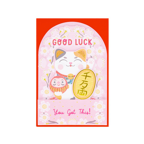POP-UP CARD - POP-UP GREETING CARD - KITTY