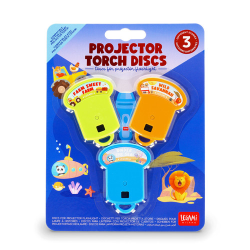 DISCS FOR PROJECTOR FLASHLIGHT - PROJECTOR TORCH DISCS - ANIMALS