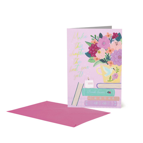 LARGE GREETING CARD - NEXT CHAPTER BOOK