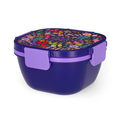 LUNCH BOX 1700 ml - FLOWERS