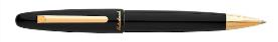 ESTERBROOK ESTIE BALLPOINT PEN - EBONY BLACK  - GOLD TRIM