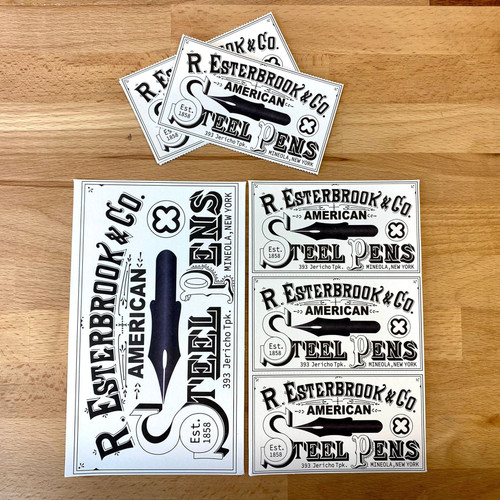 Esterbrook Blotter Paper - 5 pages, 3 large, 6 small