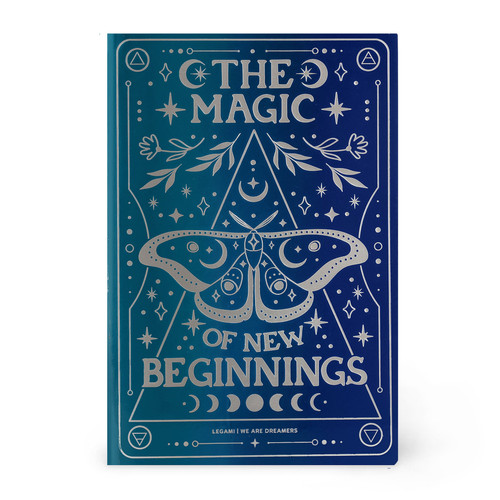 LINED NOTEBOOK - QUADERNO - MEDIUM - MOTH