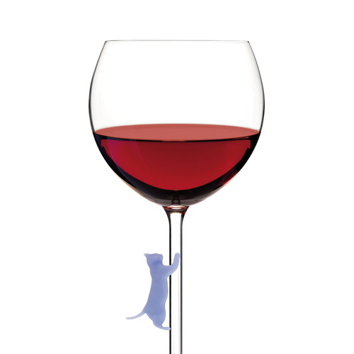 SET OF 6 DRINK MARKERS - MEOW - MULTICOLOR - KITTY