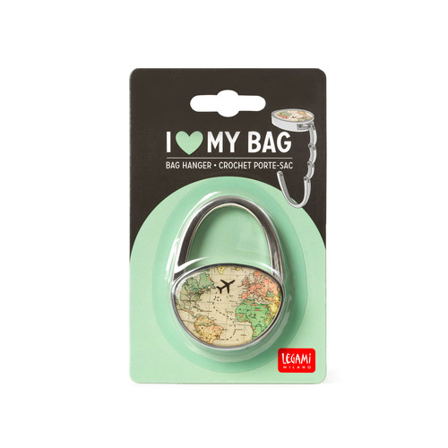 BAG HANGER - I LOVE MY BAG - TRAVEL