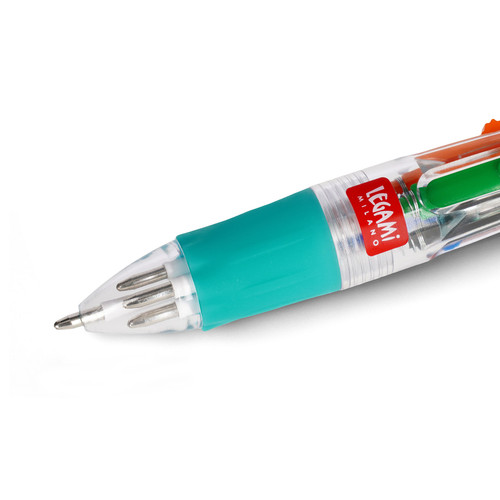 MINI 4-COLOUR BALLPOINT PEN - MINI MAGIC RAINBOW - DINO