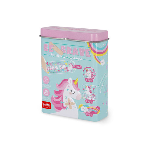 30 P. ADHESIVE BANDAGES - BE BRAVE - UNICORN