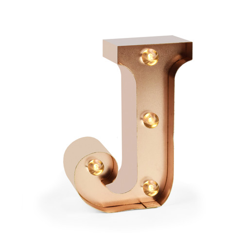 MINI DECORATIVE LIGHT - GOLD ROSE - J