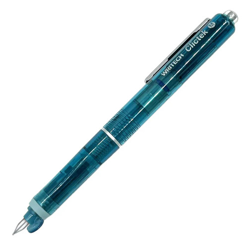 CLICTEK RETRACTABLE FOUNTAIN PEN - GREEN