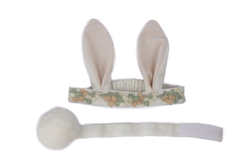 Hippity Hop Bunny Ears & Tail Set (2 pcs)