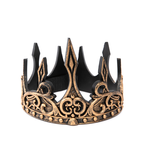 Medieval Crown, Gold/Black
