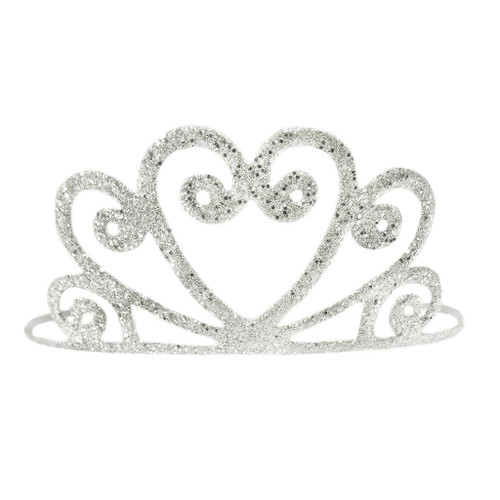 Glitter Tiara, Silver