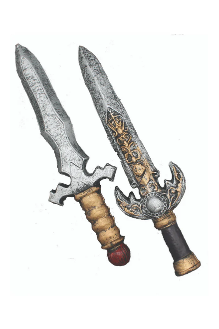 Knight Dagger, 2 styles assorted