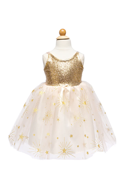 Golden Glam Party Dress, SIZE US 5-6